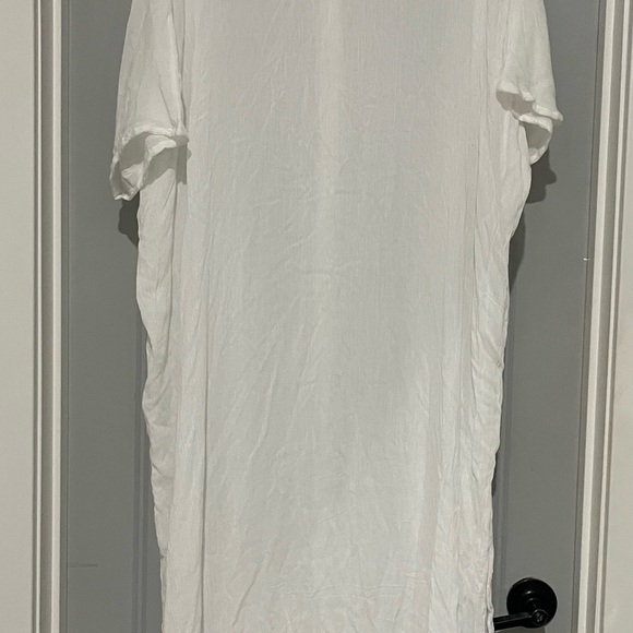 NWT Raviya Elegant White Sheer Maxi Dress Swim Cover - Picture 4 of 4